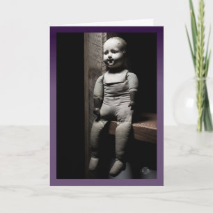 Happy All Hallow's Eve - gruseliges Halloween Robe Karte