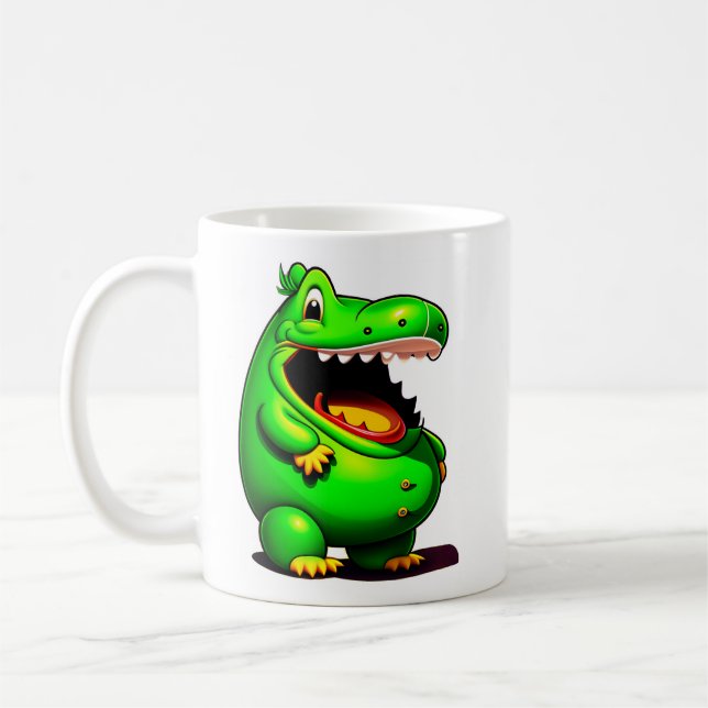 Happy Alligator Tasse (Links)