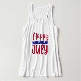 Happy Amerikanische Unabhängigkeitstag Tank Top
