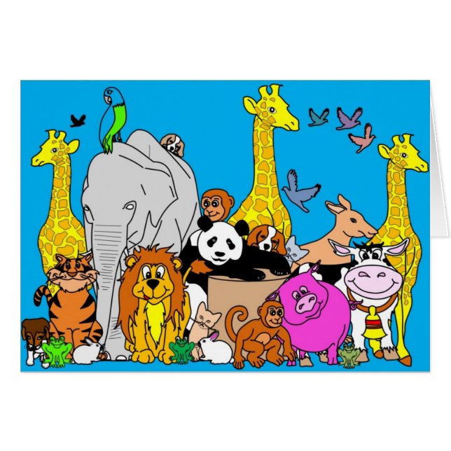 Happy Animals (Vorderseite (Horizontal))