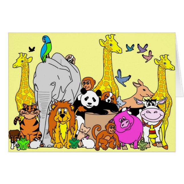 Happy Animals (Vorderseite (Horizontal))