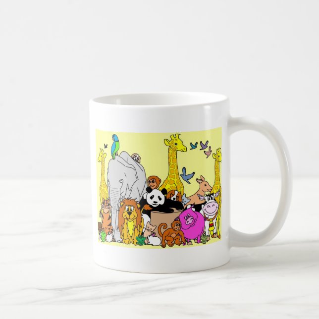 Happy Animals Tasse (Rechts)