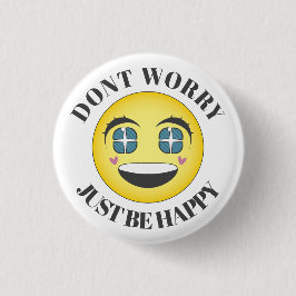 Happy Animes Gesicht Button