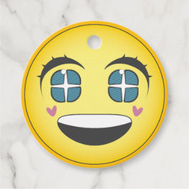 Happy Animes Gesicht Geschenkanhänger