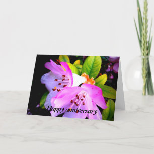 Happy anniversar card karte