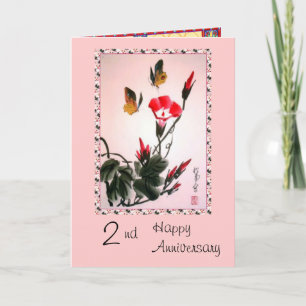 Happy Anniversary 2 Karte
