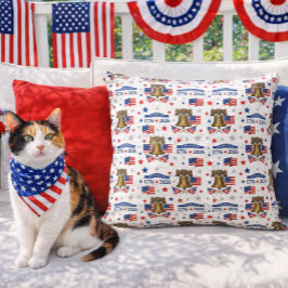 Happy Anniversary America 250 Years Kissen