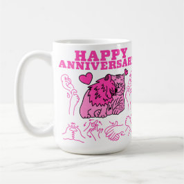 Happy Anniversary - ASL Design Kaffeetasse