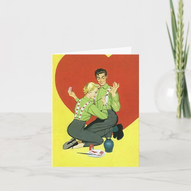 Happy Anniversary Card die beste Entscheidung, die Karte (Vorderseite)