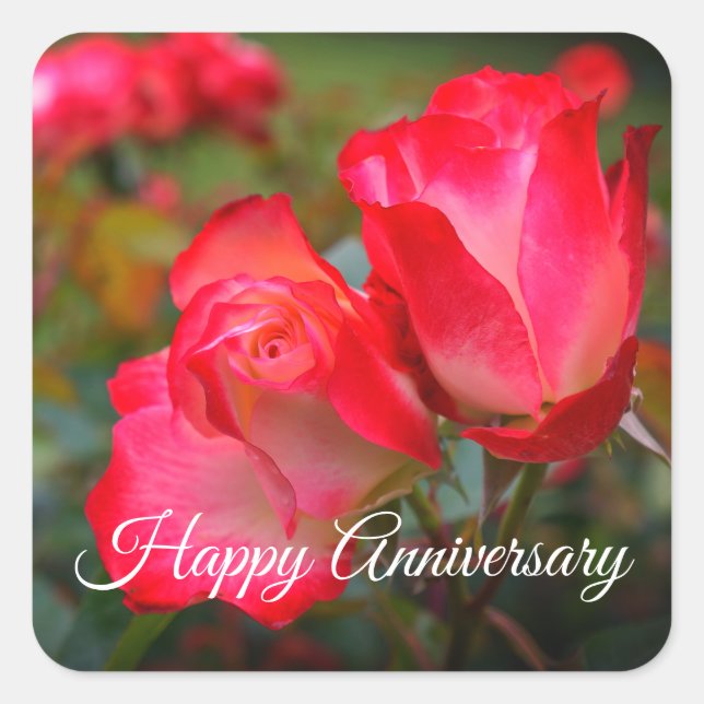 Happy Anniversary Cherry Parfait #4-2 Stickers (Vorderseite)