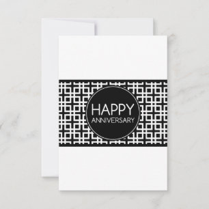 Happy Anniversary (cinderStripe) Einladung