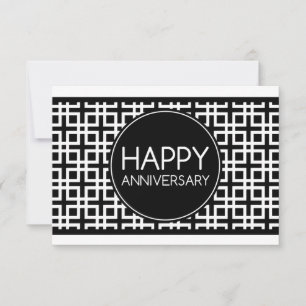 Happy Anniversary (cinderStripe) Einladung