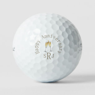 Happy Anniversary Custom Titleist Pro VI Golfball