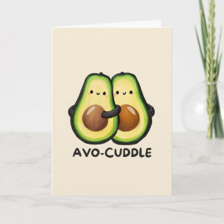 Happy Anniversary Cute Funny Simple Avocado Card Karte