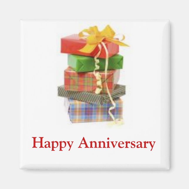 Happy Anniversary Magnet (Vorne)