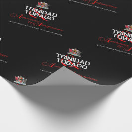 Happy Anniversary of Independence T&T Geschenkpapier