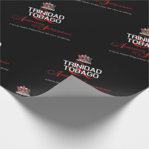 Happy Anniversary of Independence T&T Geschenkpapier