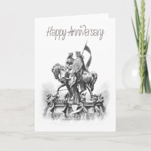 Happy Anniversary Renaissance Karte