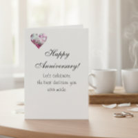 Happy Anniversary Spaß Funny Card Liebe