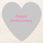 Happy Anniversary Untersetzer<br><div class="desc">Happy Anniversary Untersetzer</div>