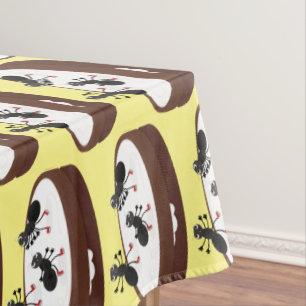 Happy ants Eis Skaten auf Keks Cartoon Tischdecke