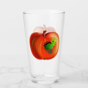 Happy Apple Glass Glas