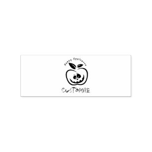 Happy Appleween Jack O'lantern Thunder_Cove Gummistempel