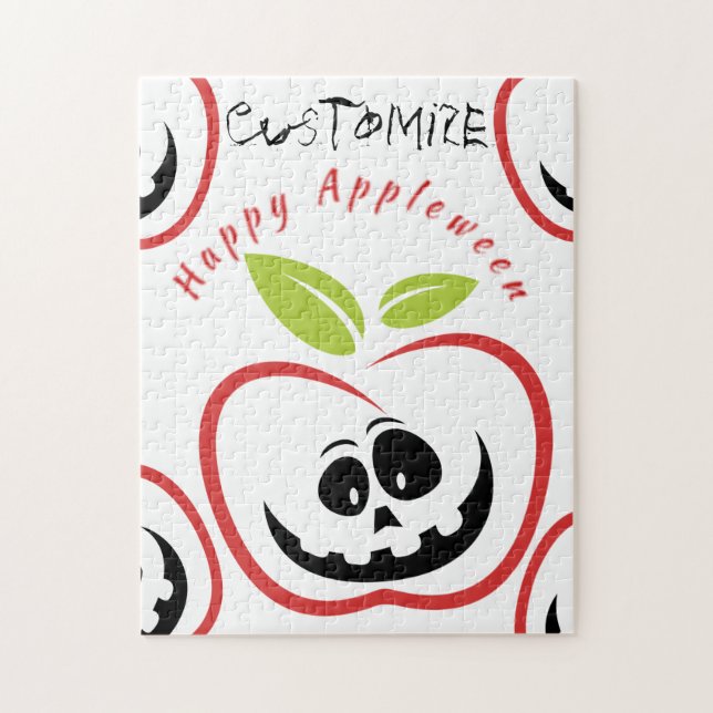 Happy Appleween Jack O'lantern Thunder_Cove Puzzle (Vertikal)