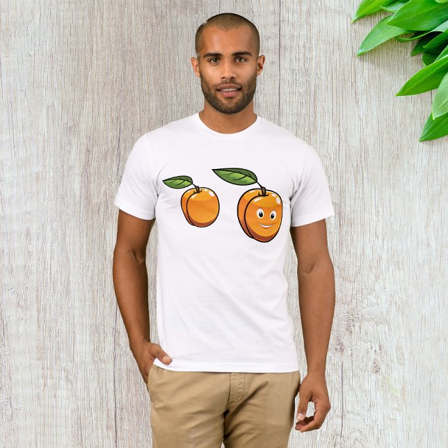Happy Apricot Mens T - Shirt (Von Creator hochgeladen)