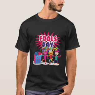 Happy April Fool's Day April Narren Day Funny Men T-Shirt