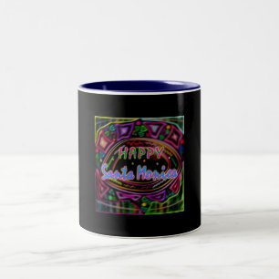 Happy Art: Cup "Happy Santa Monica" Zweifarbige Tasse