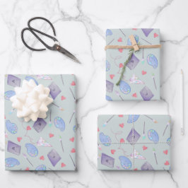 Happy Art Supplies Geschenkpapier Set