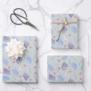 Happy Art Supplies Geschenkpapier Set
