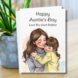 Happy Auntie's Day   Juli Karte