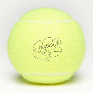 HAPPY aus Wahl - Fette Wolken - Eigenname Tennisbälle