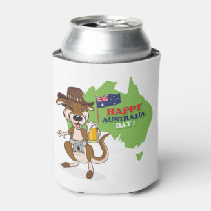 Happy Australia Day Kangaroo Koala Dosenkühler