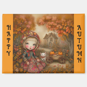 Happy Autumn Magnet