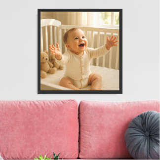 Happy Baby Canvas Print Leinwanddruck