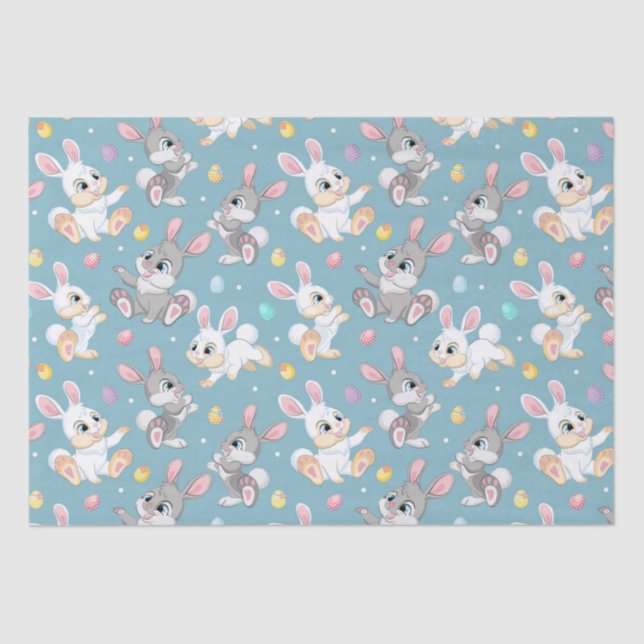 Happy Baby Oaster Rabbits Seidenpapier (Vorderseite)
