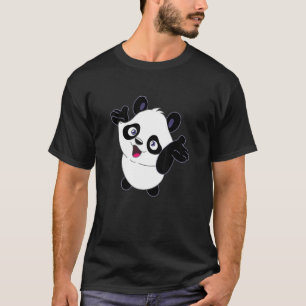 Happy Baby Panda Wildlife Forest Pandas Zoo Tier T-Shirt