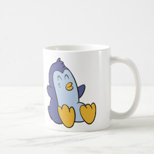Happy Baby Pinguin   Hintergrundfarbe auswählen Kaffeetasse