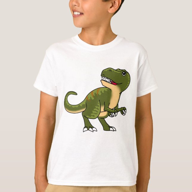 Happy Baby T-rex T-Shirt (Vorderseite)