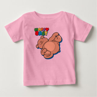 Happy Baby von Yoga Teddy Bear T-shirt