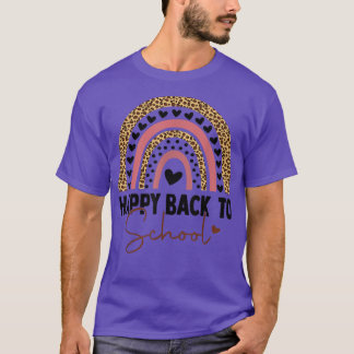 Happy Back to School Shirt für Lehrer Student Rai