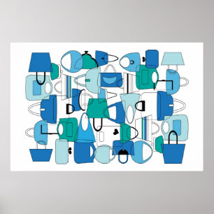 Happy Bags Print Poster