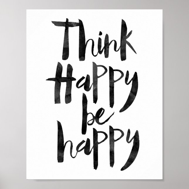 Happy Be Happy Poster (Vorne)