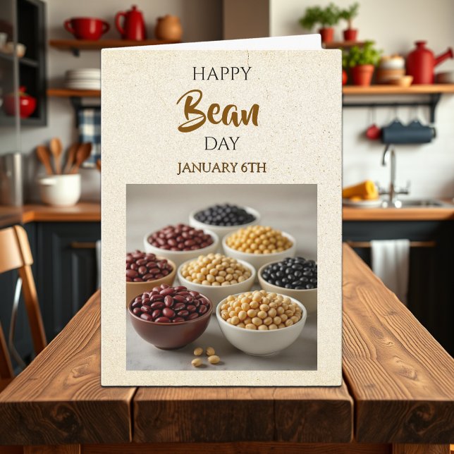 Happy Bean Day! January 6th Karte (Von Creator hochgeladen)