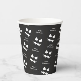 Happy Beängstigend Ghost Face Halloween-Party Pappbecher