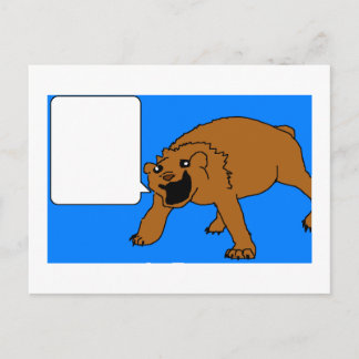 Happy Bear Postcard Postkarte