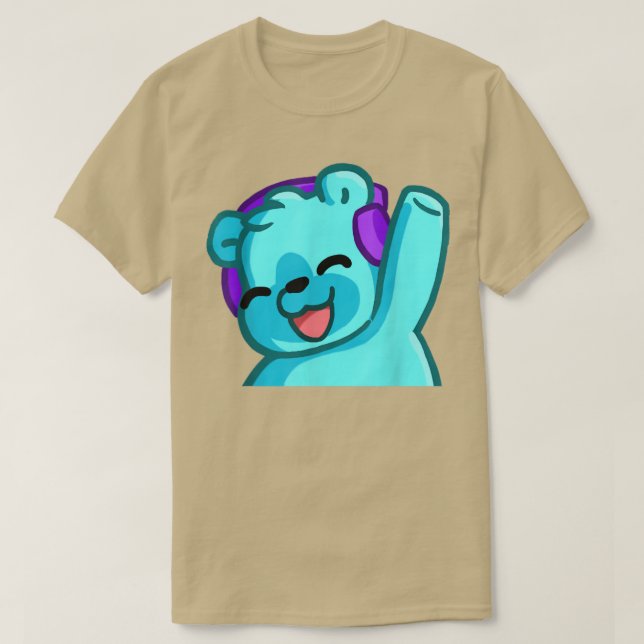Happy Bear Wave T-Shirt (Design vorne)